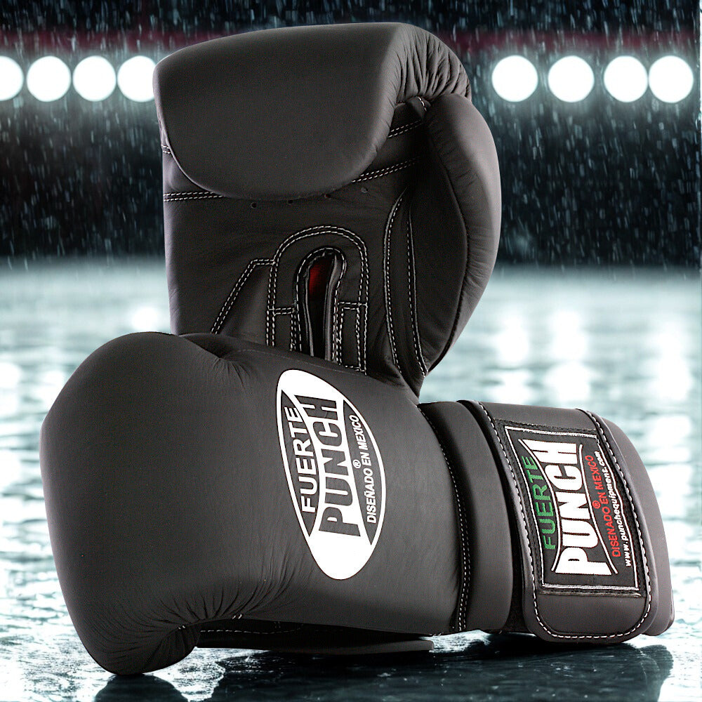 BOXING GLOVES - Mexican™ ELITE - MATT BLACK
